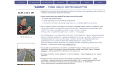 Desktop Screenshot of geotor.pl